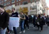 Hundreds of Google employees stage walk out